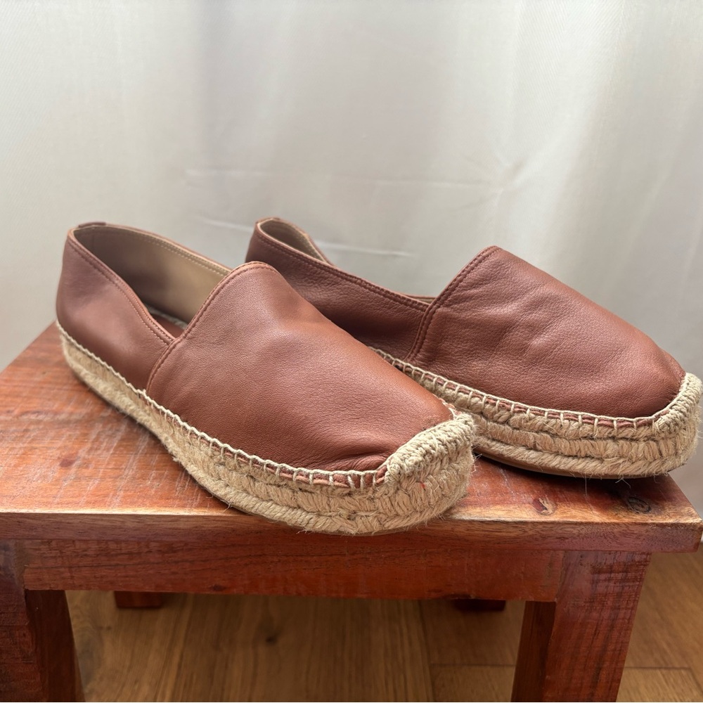Polo by Ralph Lauren Brown Espadrille Flats